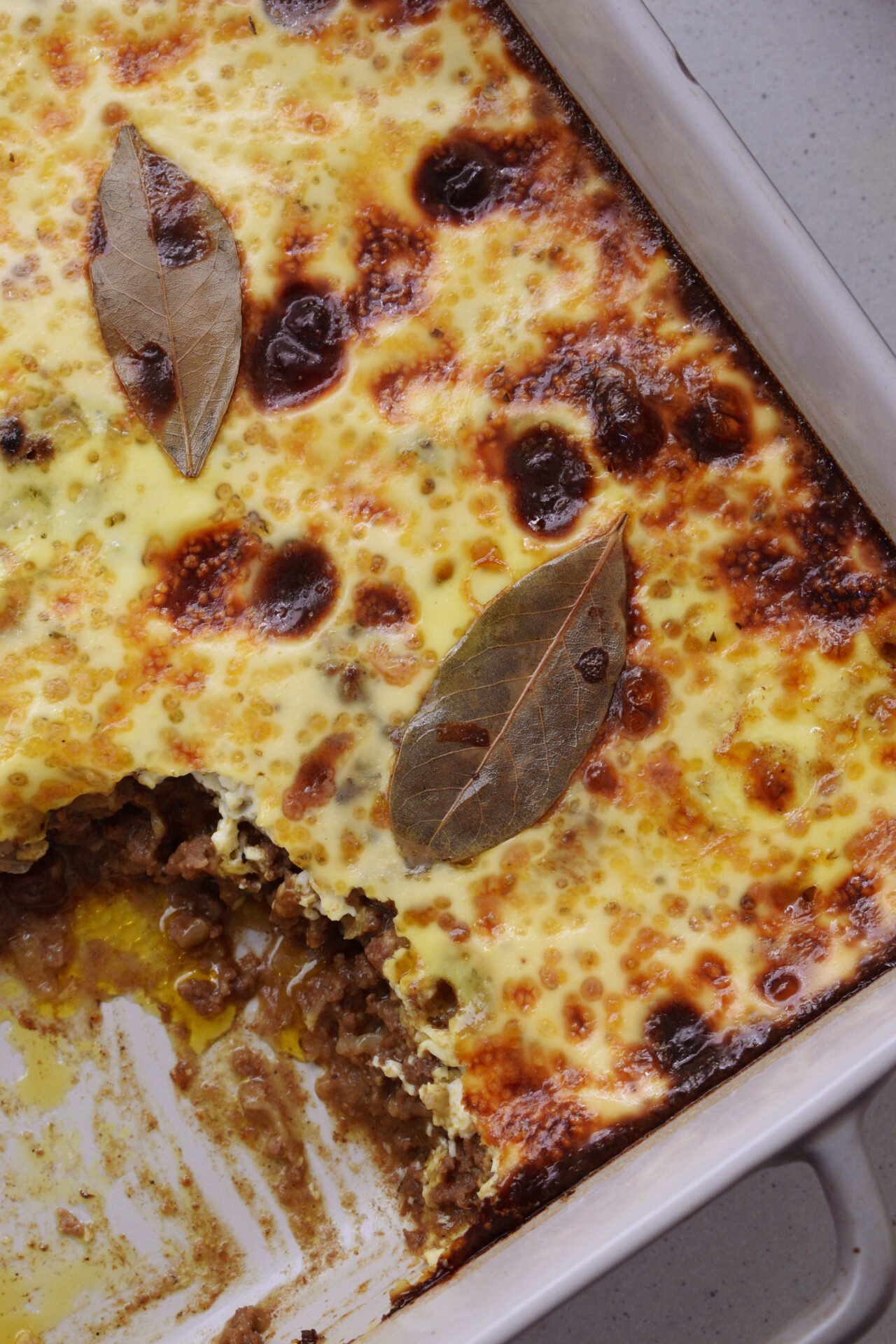 south african Beef Bobotie