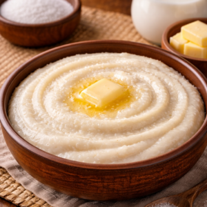 Isidudu, a creamy traditional South African maize porridge