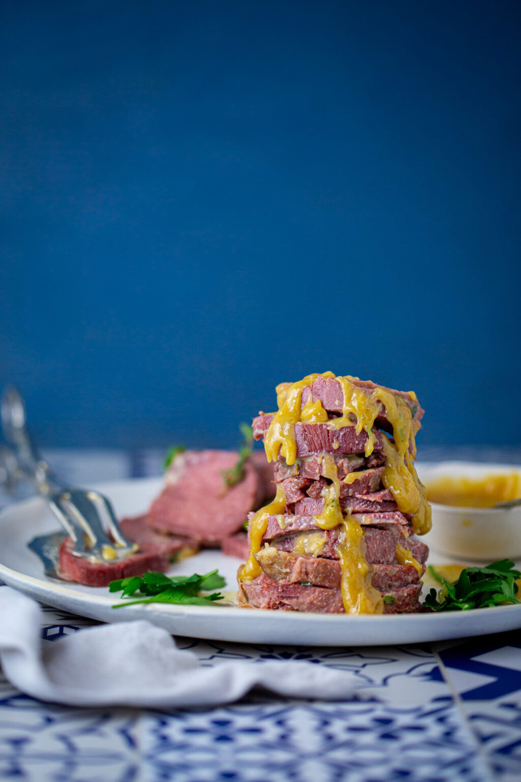 Easy Traditional Tongue with Sweet Mustard Sauce (Beestong) | South ...